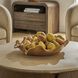 Golden Crest Ruffle 20 X 4 inch Indoor-Outdoor Bowl