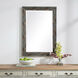 Owenby 40 X 28 inch Silver and Bronze Wall Mirror