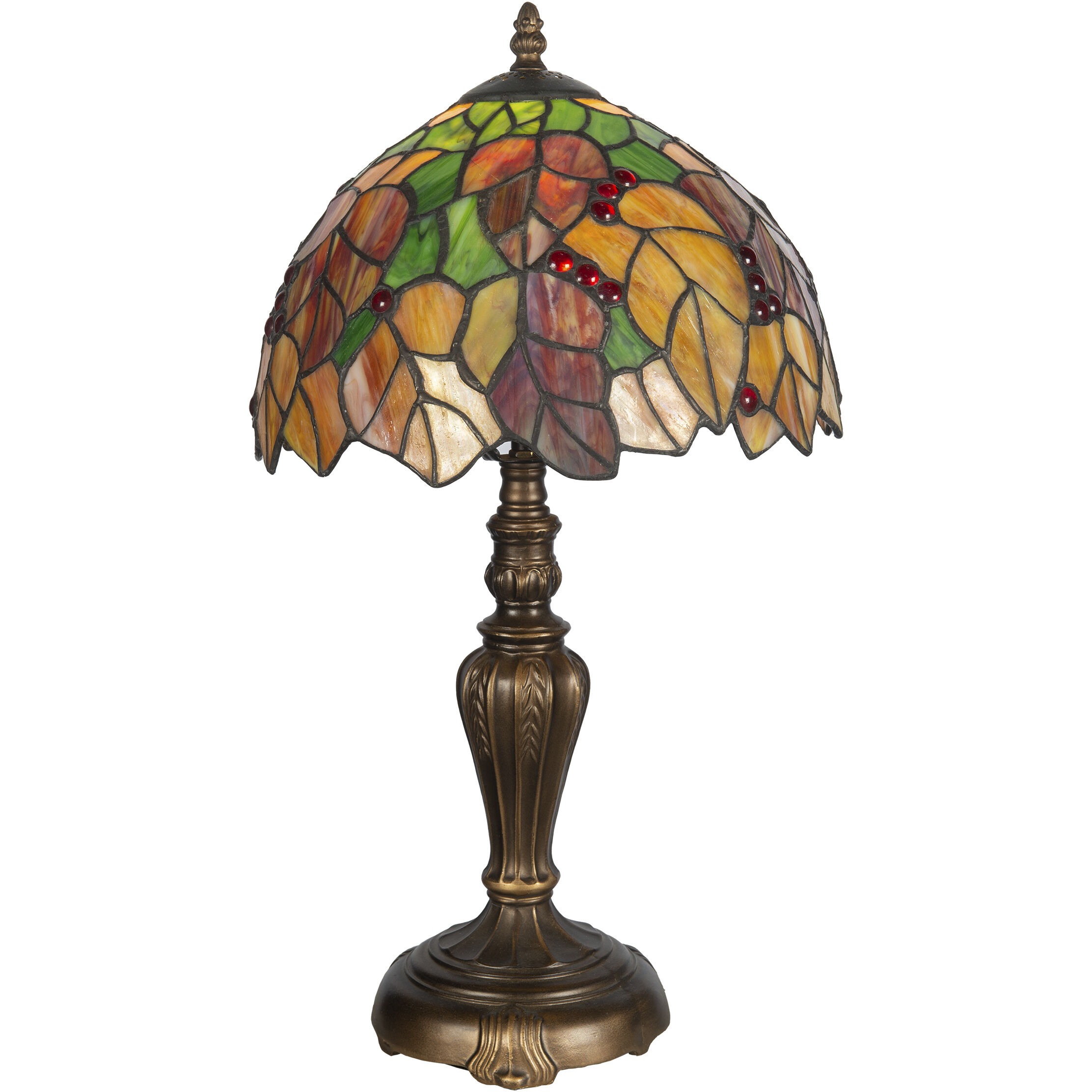 Pamlico 20 inch 60.00 watt Bronze Tiffany Table Lamp Portable Light