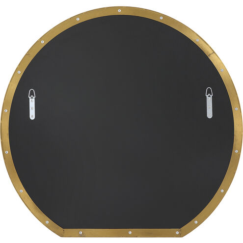 Cabell 30 X 28 inch Brushed Brass Mirror