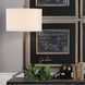 Ivor 34 inch 150 watt Raw Steel Lamp Portable Light