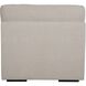 Refuge Light Sand Polyester Sofa, Armless