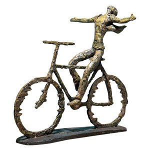 Freedom Rider 15 X 13 inch Sculpture
