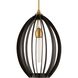 Darby 1 Light 14 inch Dark Bronze Pendant Ceiling Light