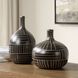 Graphite 13.5 X 7.75 inch Vases, Set of 2