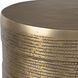 Odin 17 X 13.5 inch Antique Brass Accent Table