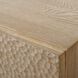 Lunar Elm Veneer and Black 4 Door Cabinet