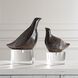 Nesting Bird 9.5 X 7.5 inch Sculptures, Set of 2