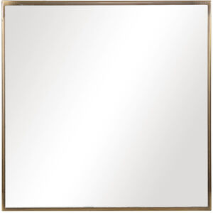 Balmoral 20 X 20 inch Antique Brushed Brass Wall Mirror