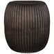 Vector Ridge Dark Weathered Tone Indoor Outdoor Planter
