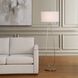 Tordin 64.25 inch 150 watt Antique Brass Floor Lamp Portable Light