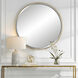 Canillo 42 X 42 inch Antiqued Gold Leaf Mirror