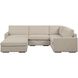 Refuge Light Sand Polyester Sofa, Corner