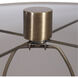 Taria 32 inch 150 watt Brushed Brass Table Lamp Portable Light
