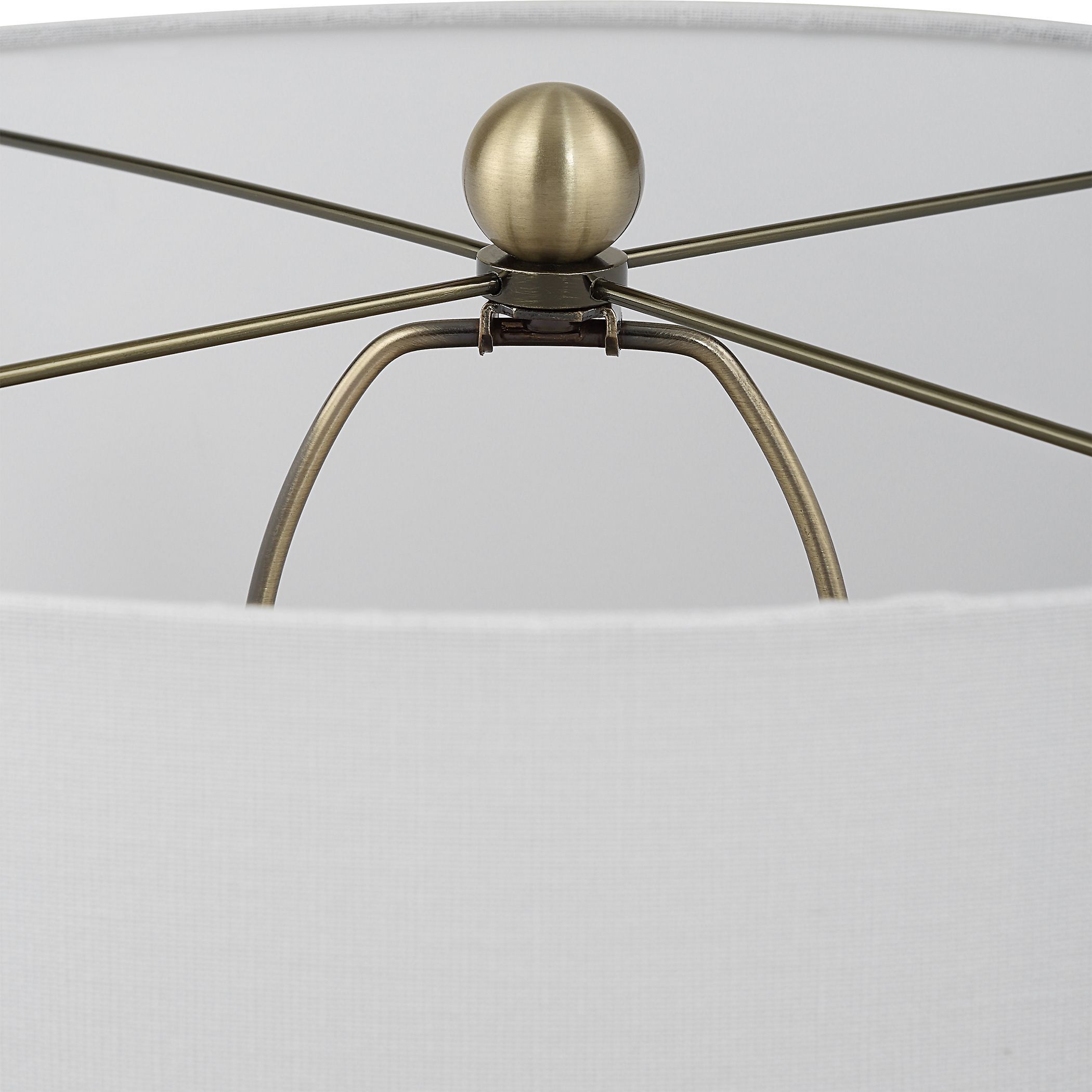 Graphite 24.5 inch 150.00 watt Distressed Charcoal and Antique Brass Table Lamp Portable Light