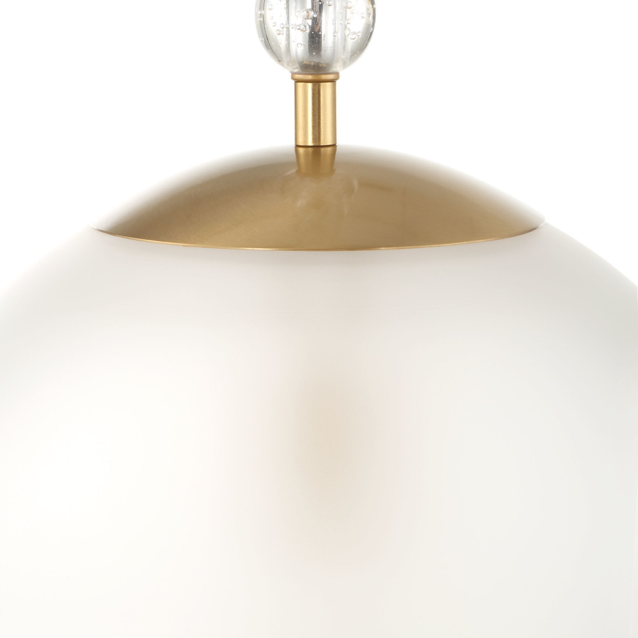Ripple 1 Light 11.63 inch Warm Brass Pendant Ceiling Light