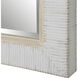 Cape 41 X 29 inch Whitewashed Rattan and Solid Oak Mirror