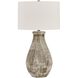 Dorothea 30 inch 150 watt Aged Stone Gray Table Lamp Portable Light