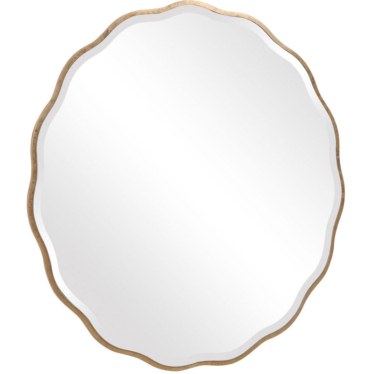 Aneta 42 X 42 inch Gold Wall Mirror