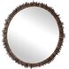 Tiger Sea Urchin 38 X 38 inch Natural Tiger Sea Urchin Spines Mirror
