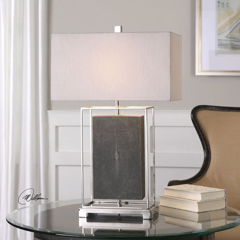 Sakana 29 inch 150 watt Gray Table Lamp Portable Light, Matthew Williams