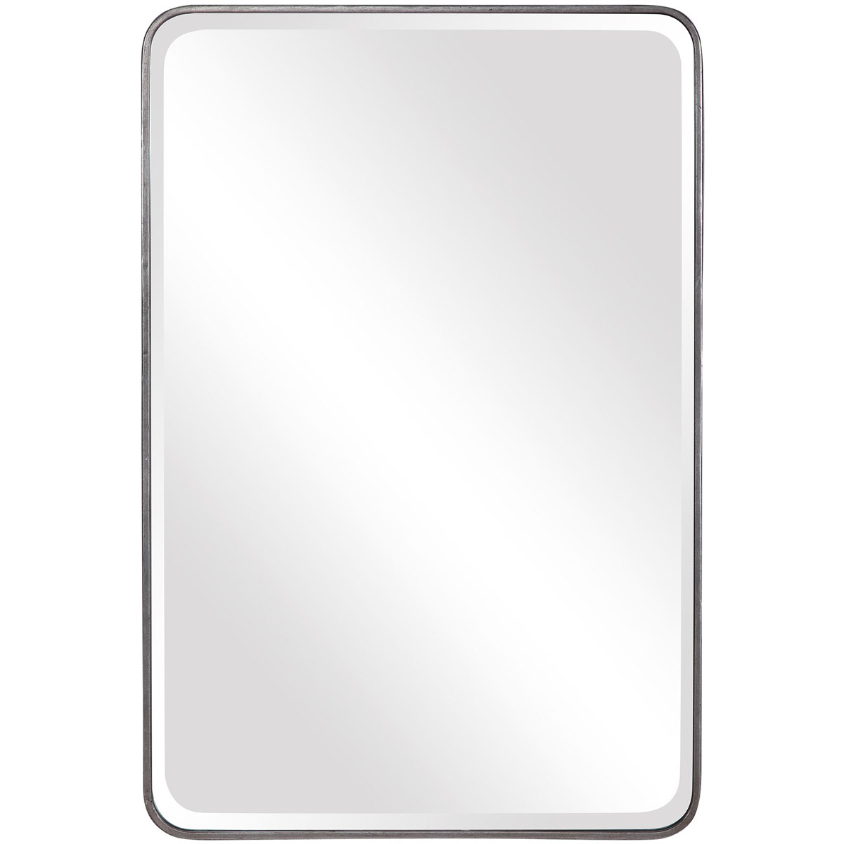 Aramis 36 X 24 inch Silver Wall Mirror