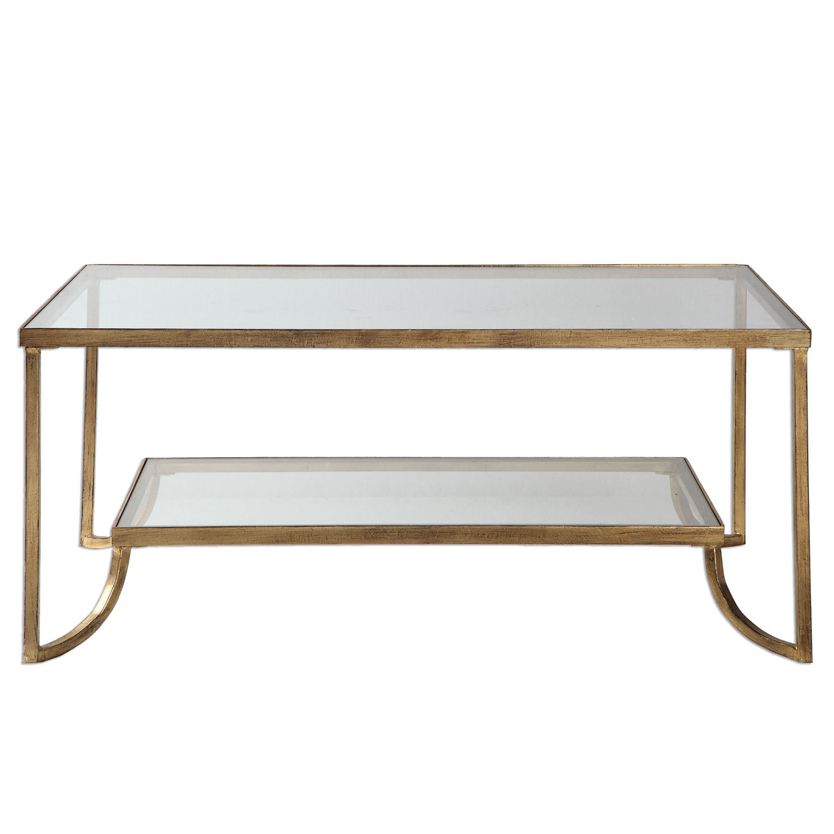 Katina 46.63 X 28.38 inch Hand Forged Iron Coffee Table