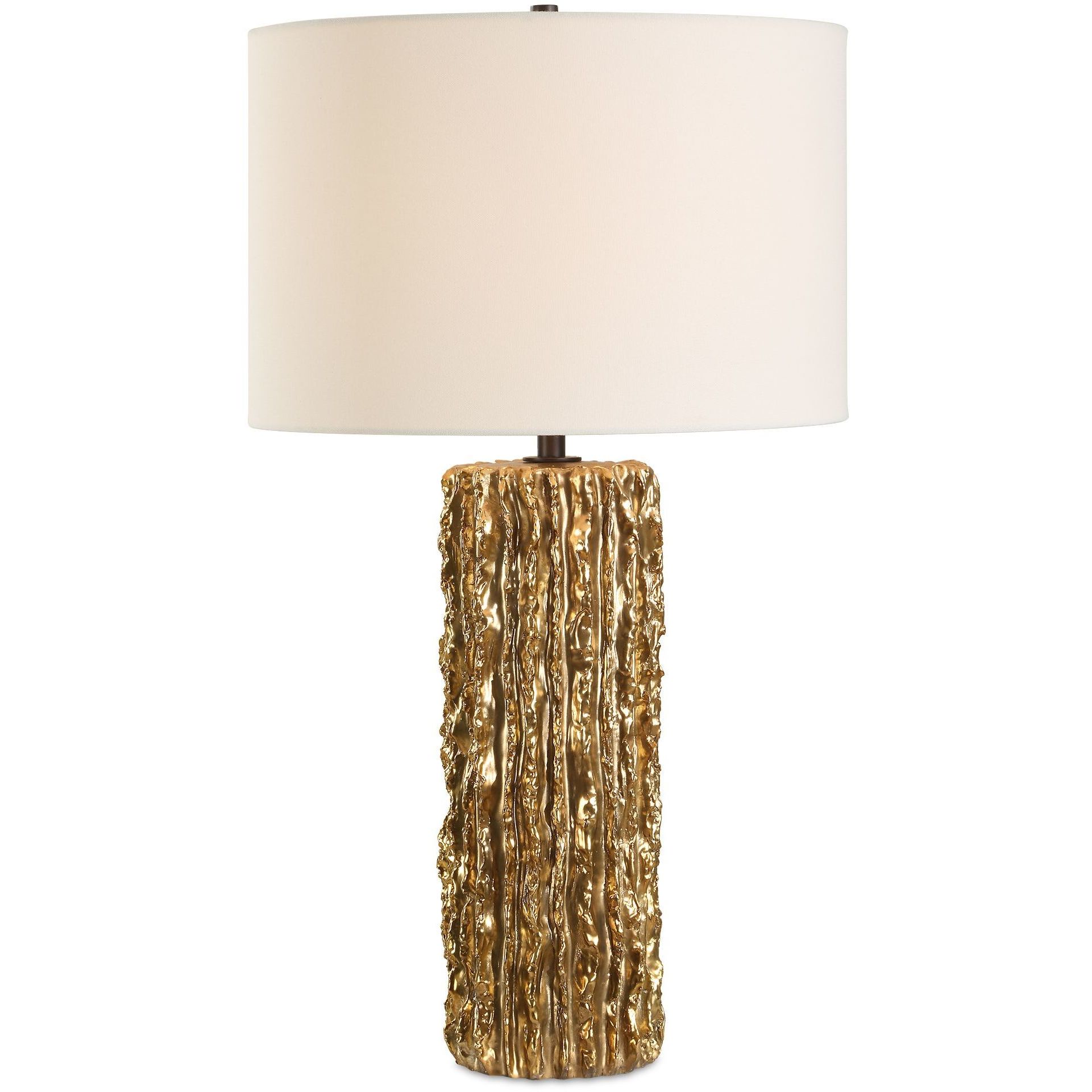 Echo 27.75 inch 150.00 watt Gold and Black Table Lamp Portable Light