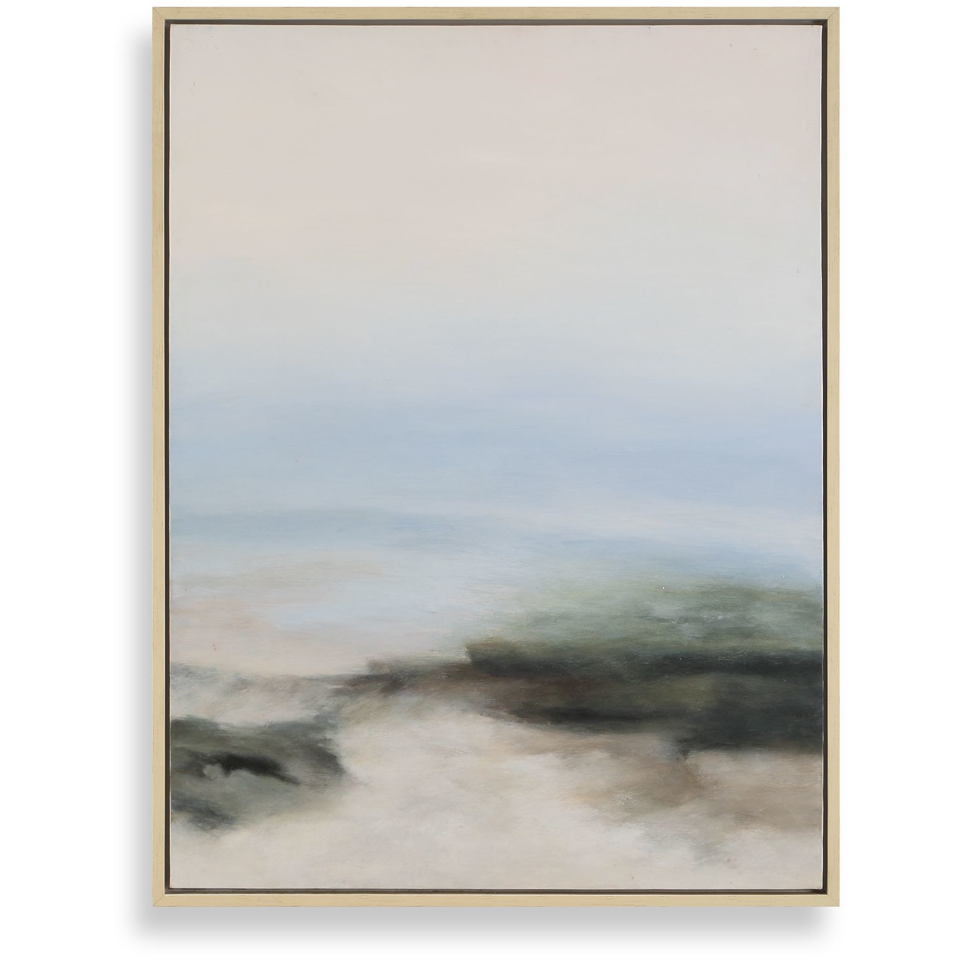 Crossing Paths 49 X 37 inch Coastal Landscape Painting