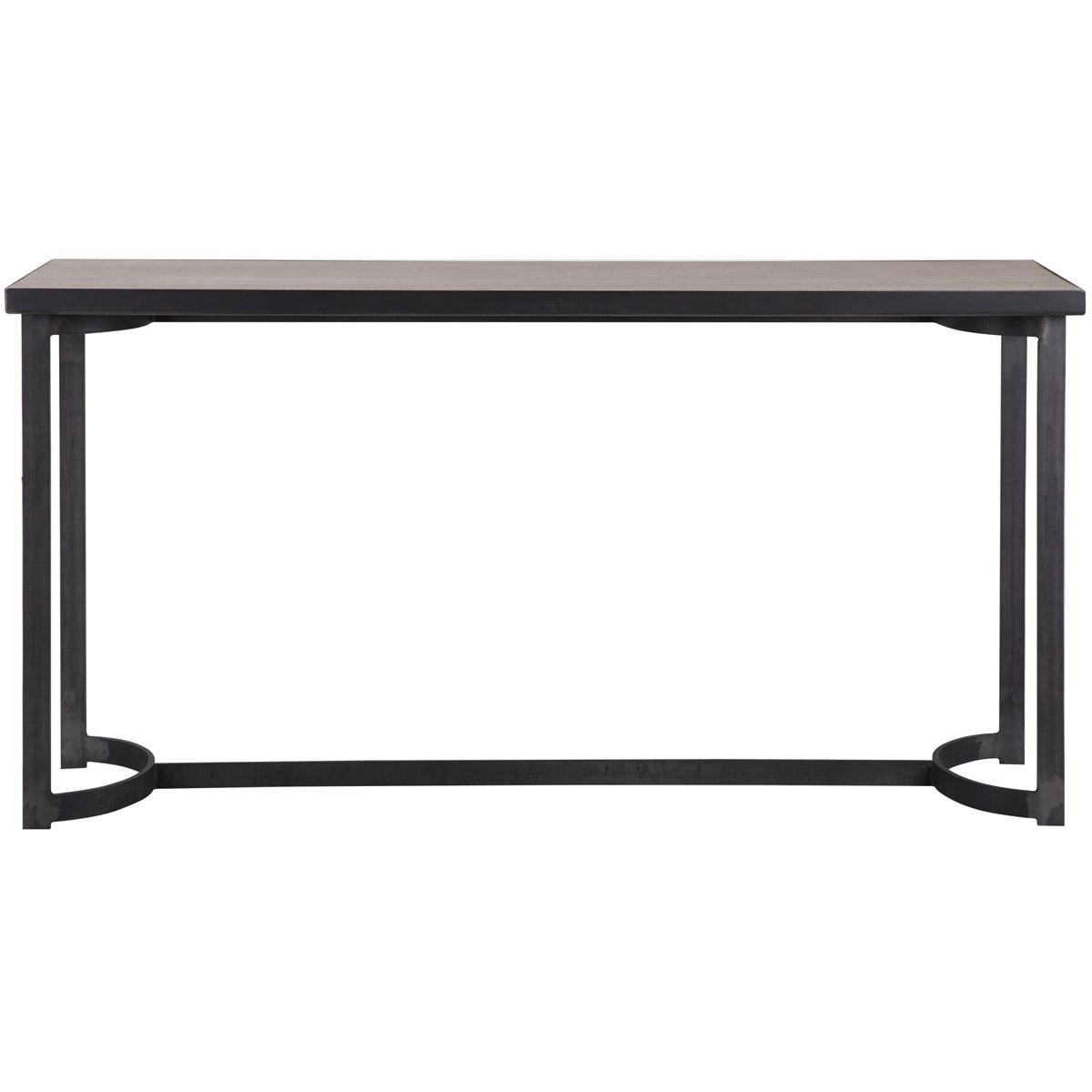 Basuto 62 inch Steel Console Table