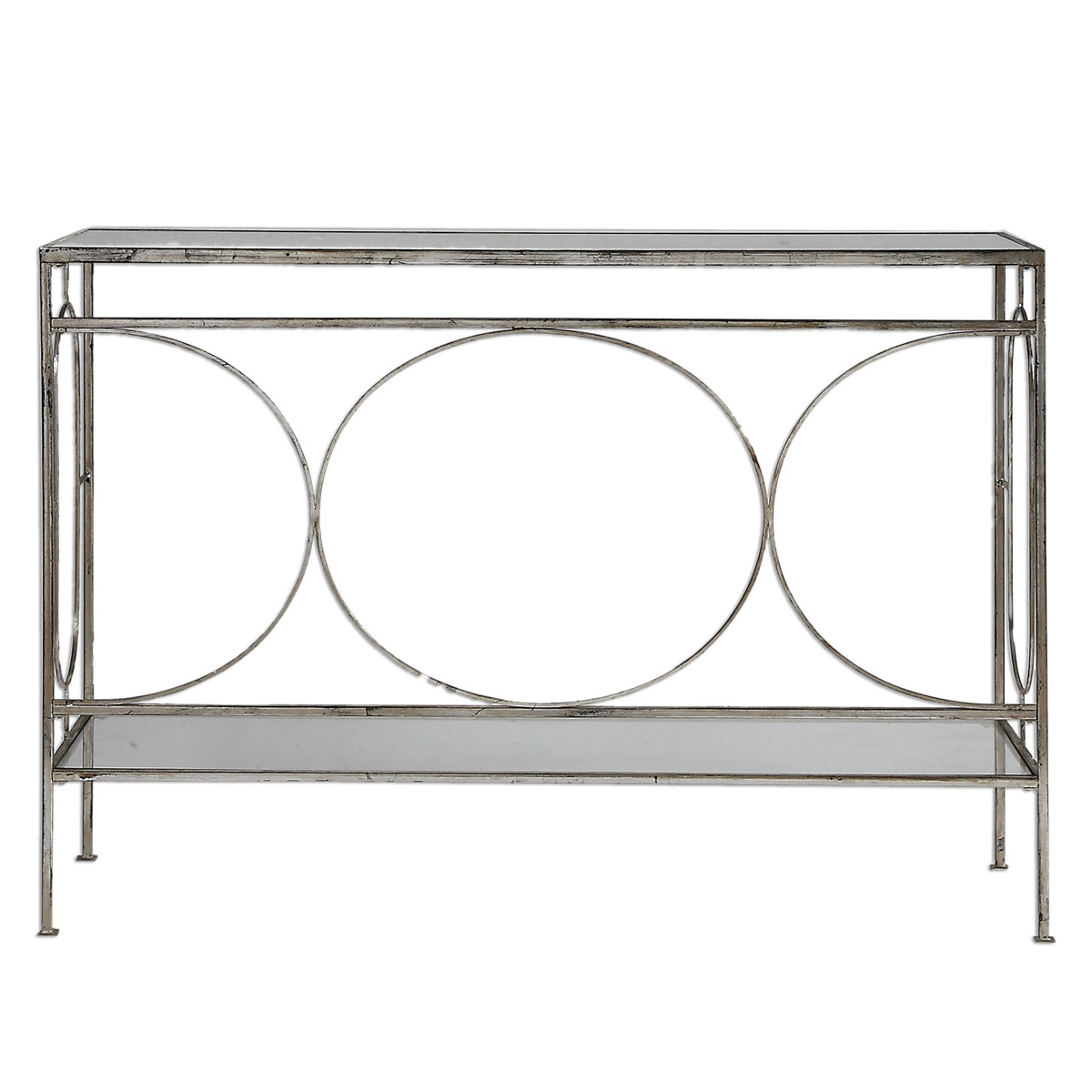 Luano 48 X 14 inch Forged Iron Console Table