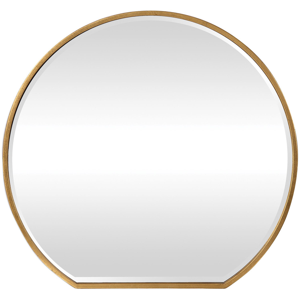 Cabell 42 X 39.25 inch Metallic Gold Leaf Wall Mirror