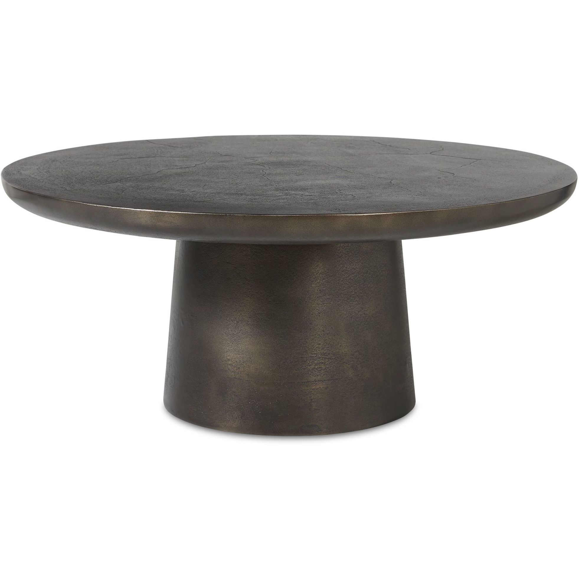 Madrone 36 X 15 inch Dark Bronze Indoor Outdoor Coffee Table