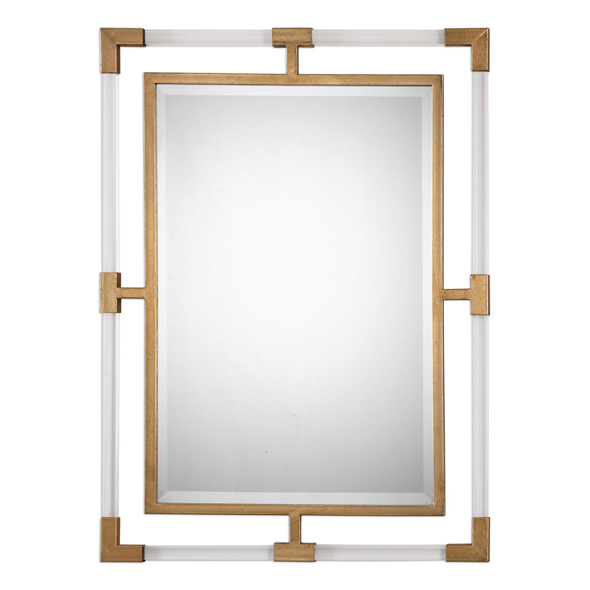 Balkan 37.75 X 28 inch Hand Forged Iron Wall Mirror