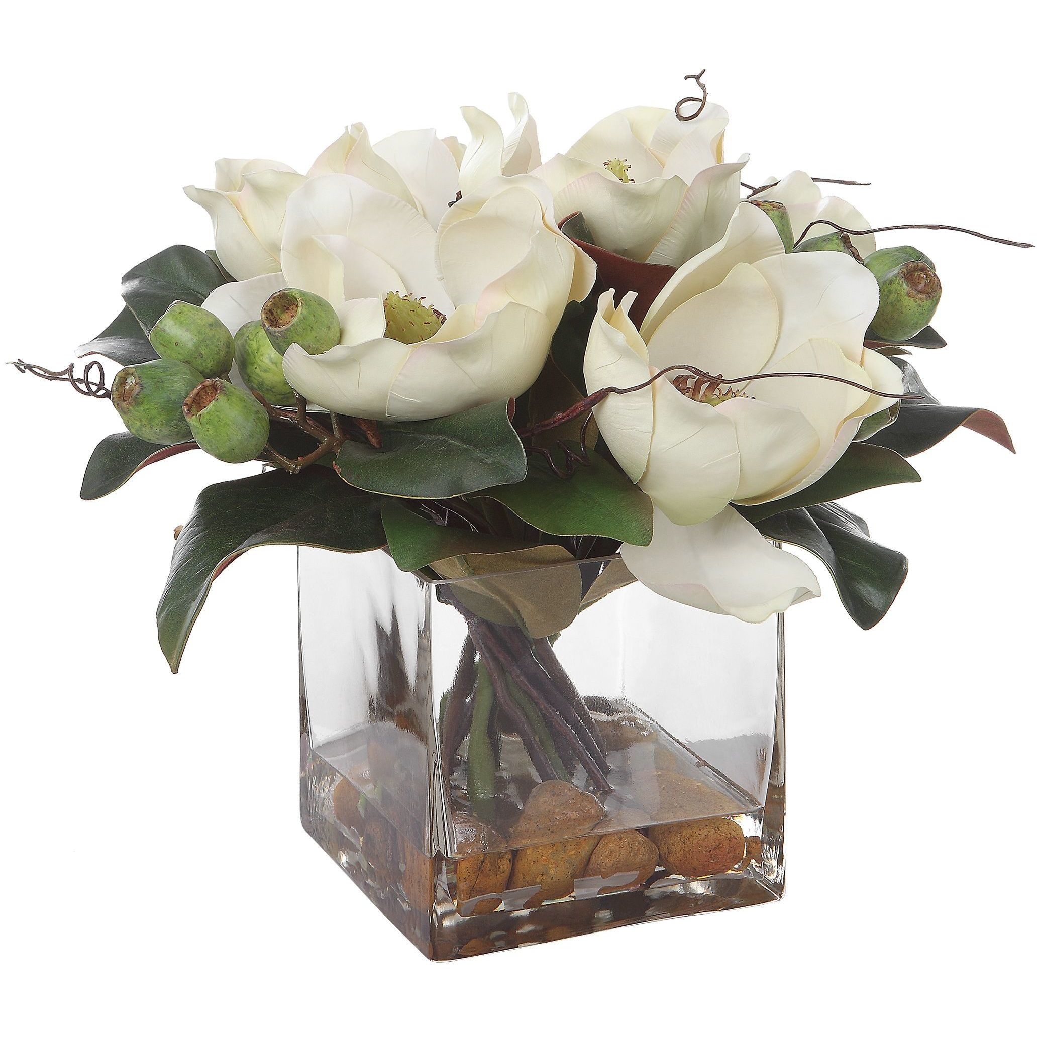 Dobbins Magnolia Magnolia and Glass Bouquet