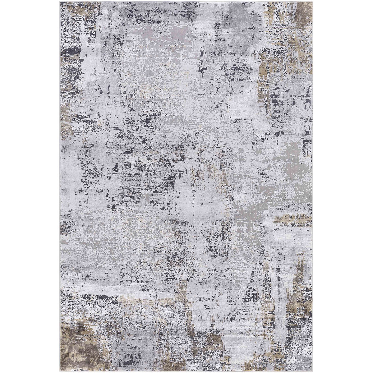 Hampton 108 X 84 inch Gold Rug, 7ft x 9ft