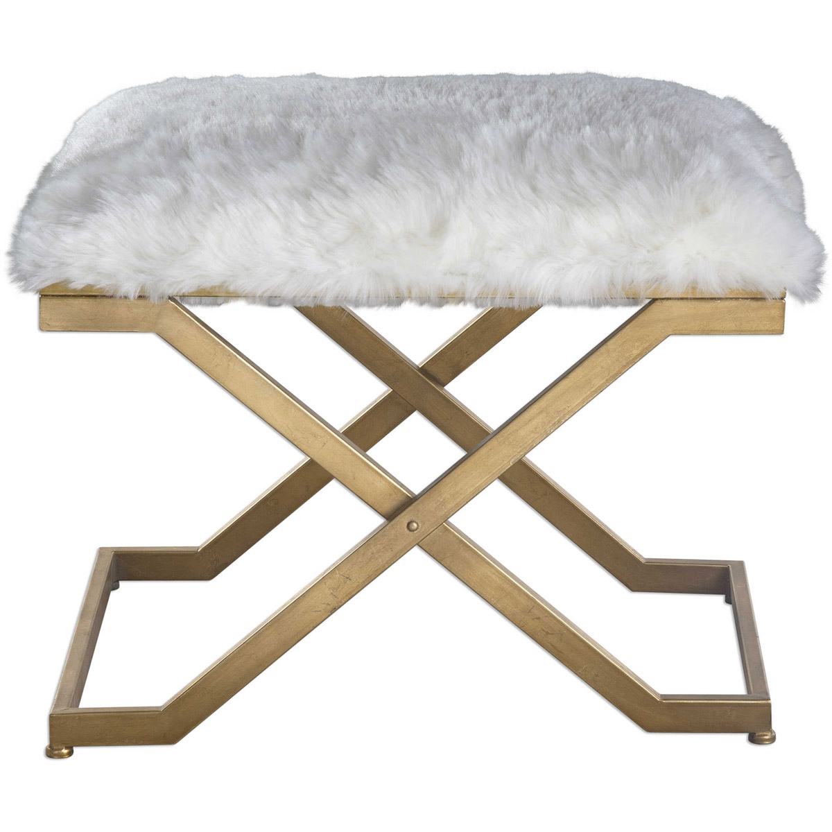 Farran Fur Small Bench