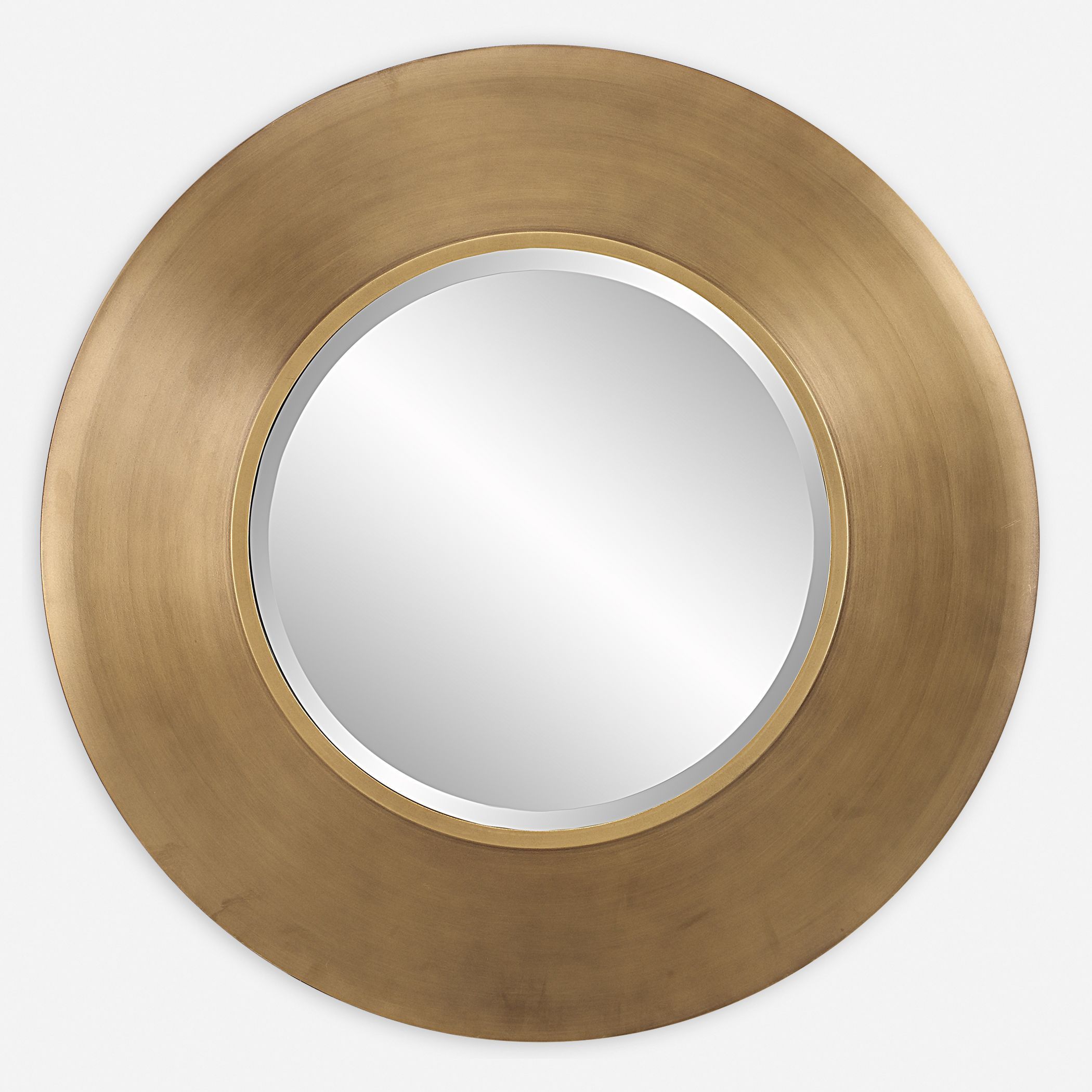Contessa 29.5 X 29.5 inch Antiqued Gold Mirror
