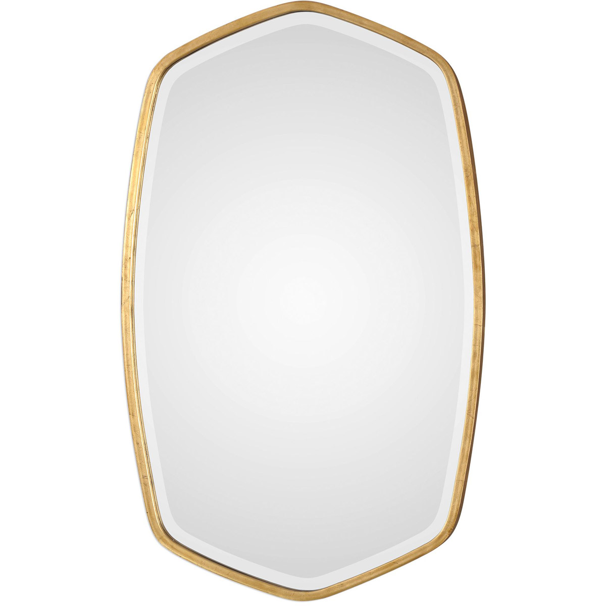 Duronia 36 X 22 inch Antiqued Gold Mirror